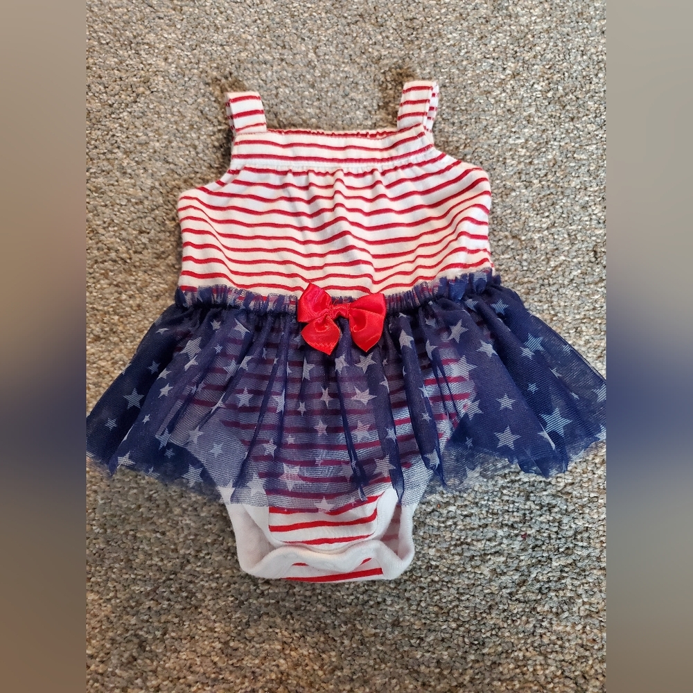 0-3 month 4th of july outfit